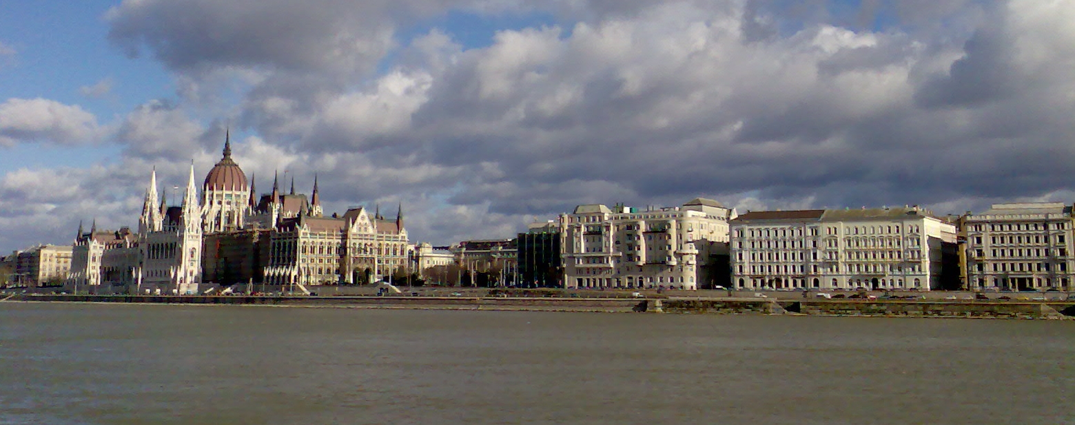 Parlament of Hungary and Duna river